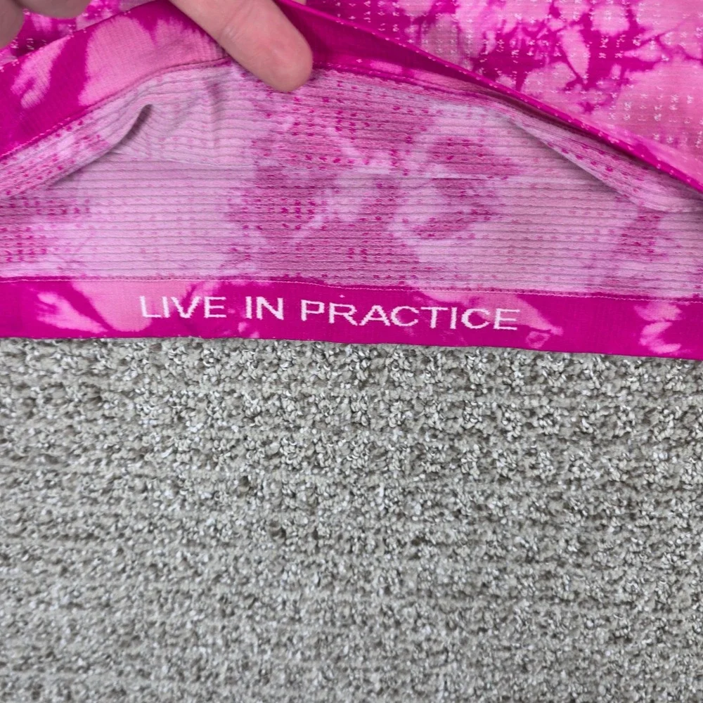 Lululemon Metal Vent Tech 2.0 Short Sleeve Shirt XL Pink Tie Dye Athletic